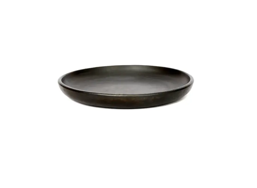 The Burned Classic Plate - Black - S