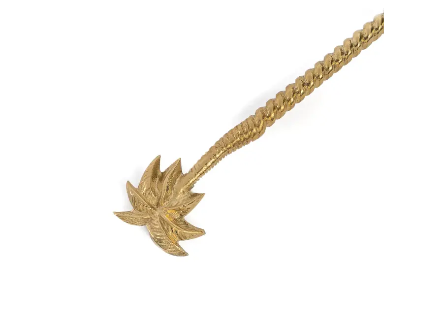 De Palm Tree Lange Lepel - Goud