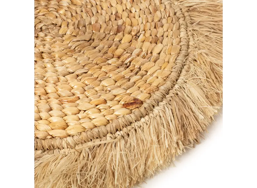 The Water Hyacinth Raffia Placemat - Natural