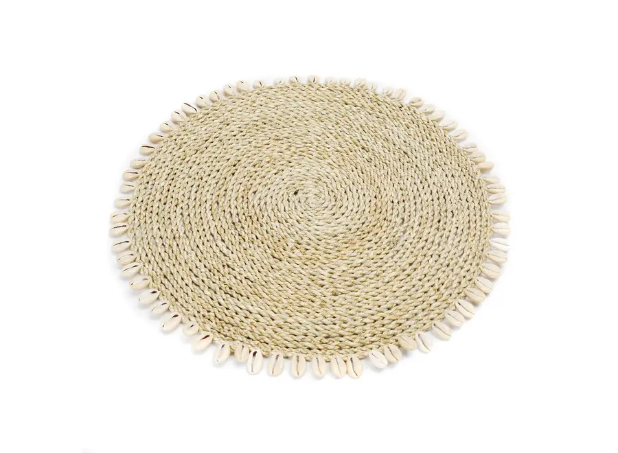 De Seagrass Shell Placemat - Naturel