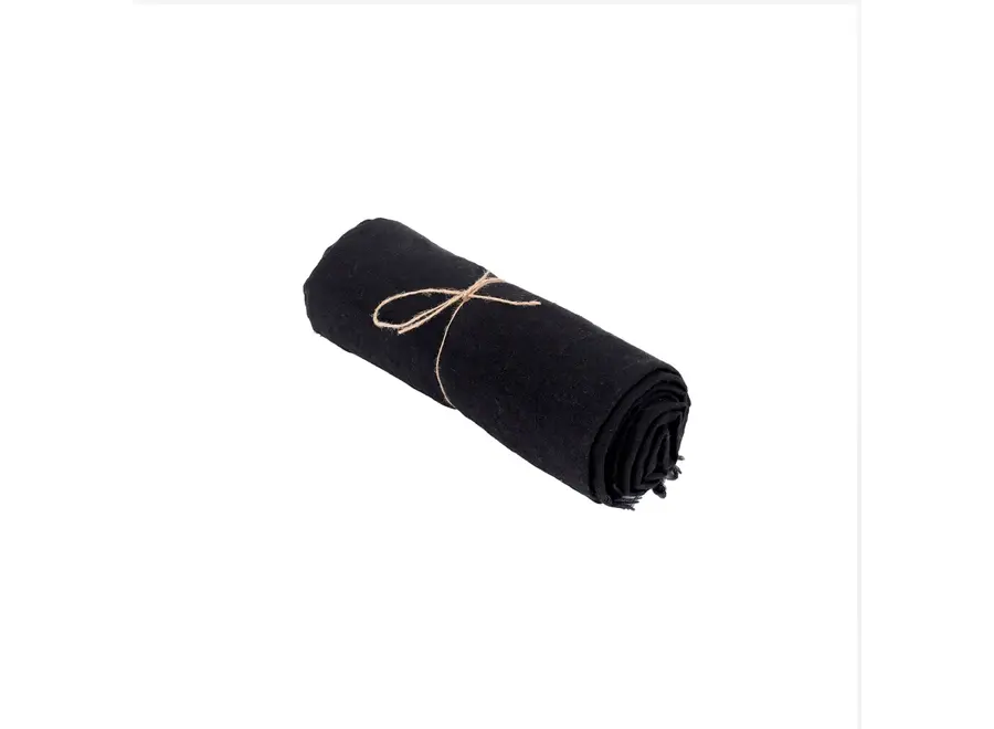 The Linen Tablecloth - Black - 150x150