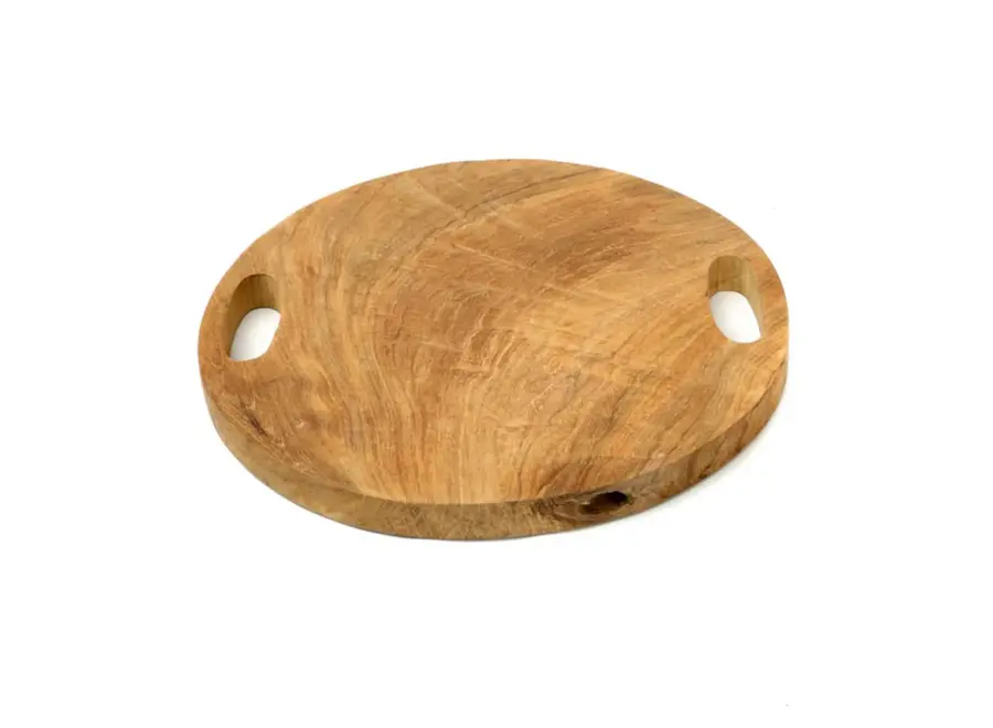 The Teak Root Tray - Natural - L