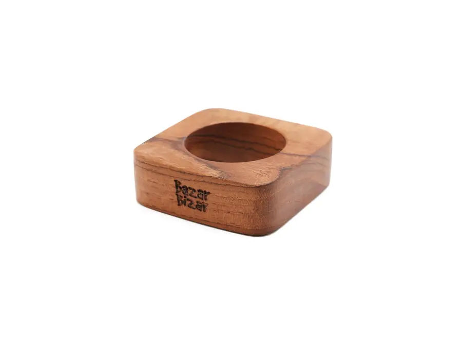 The Teak Root Napkin Rings - Set of 4