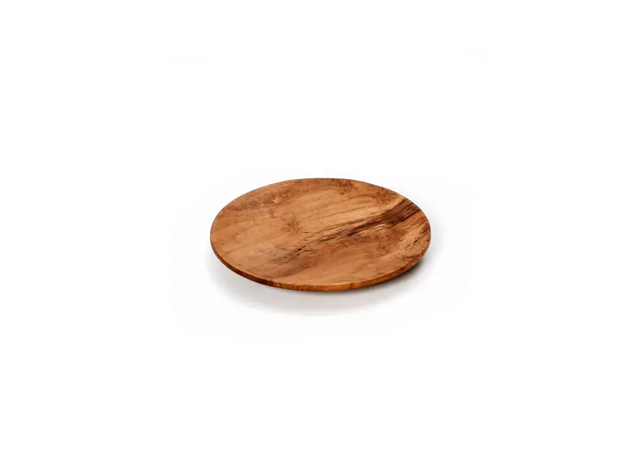 The Teak Root Round Plate - XS