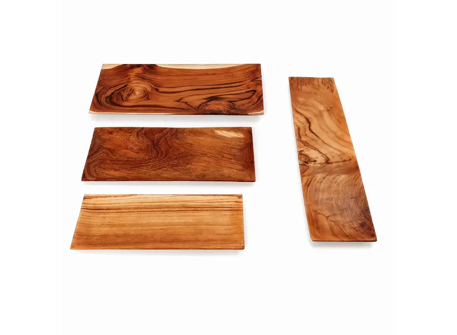 The Teak Root Sushi Plate - S