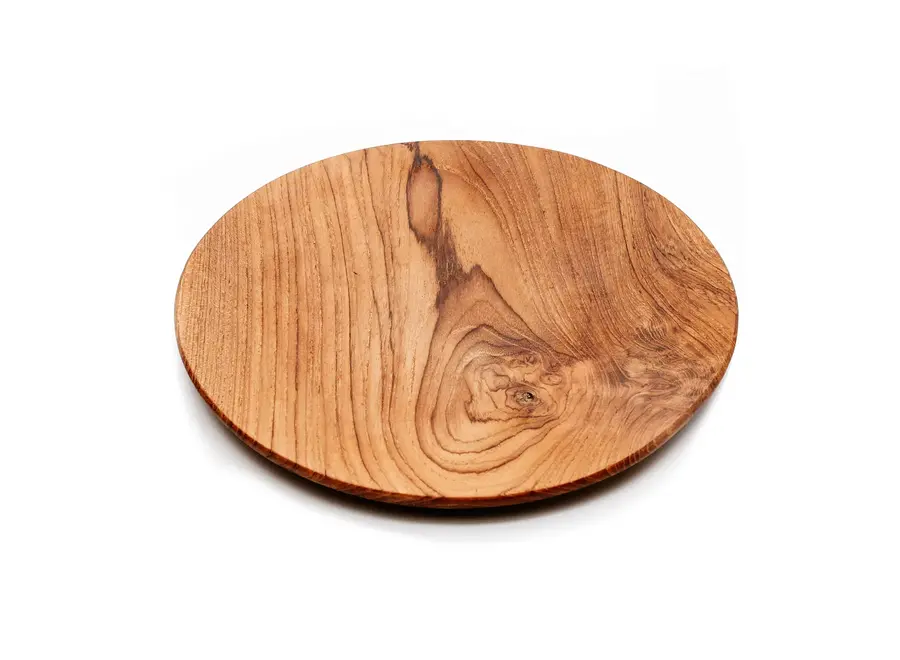 The Teak Root Round Plate - XL