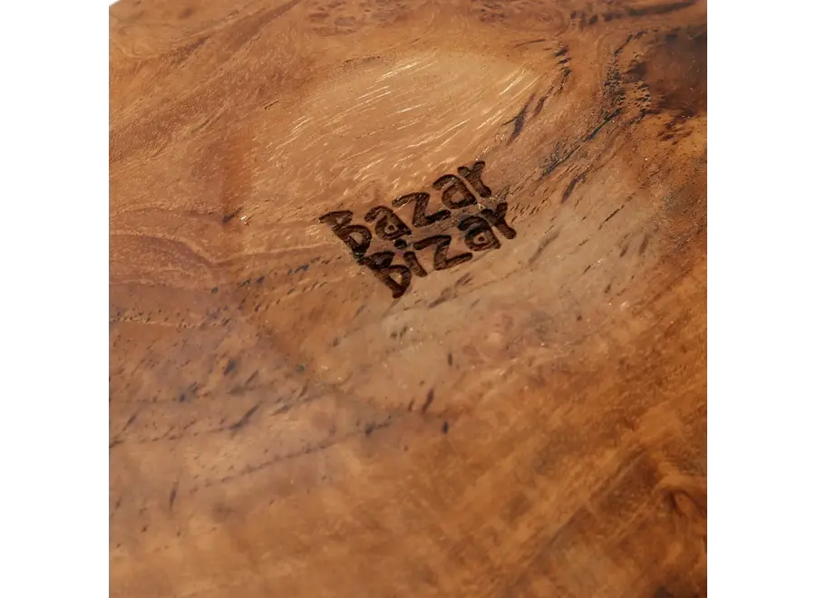 The Teak Root Round Plate - XL