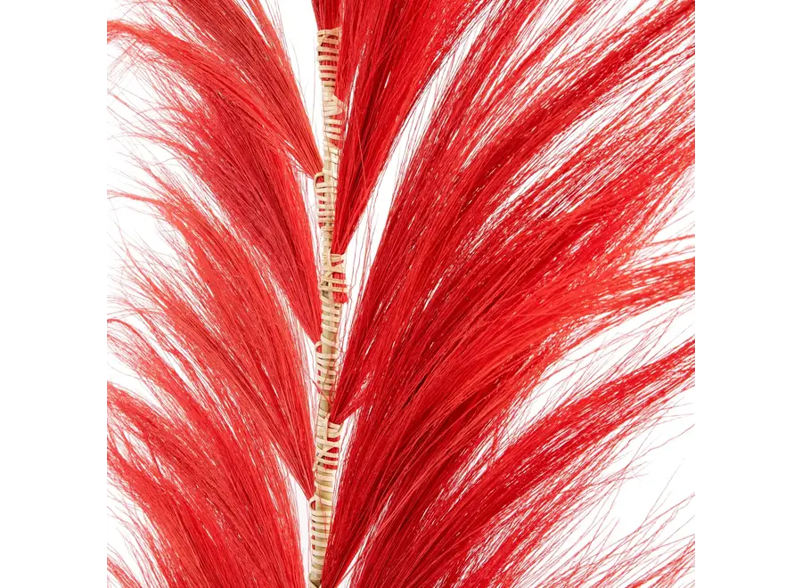 The Stunning Leaf - Vibrant Red - Set of 6