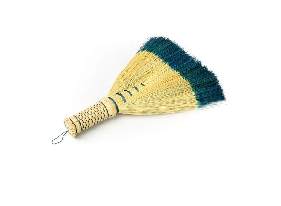 De Sweeping Handveger - Naturel Turquoise