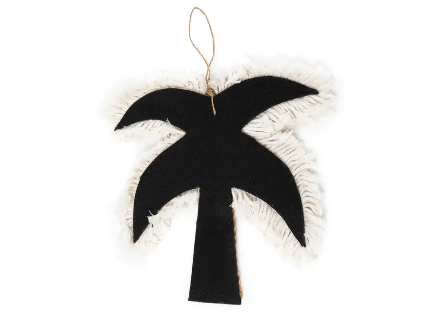 The Cotton Shell Palm Tree - White Natural