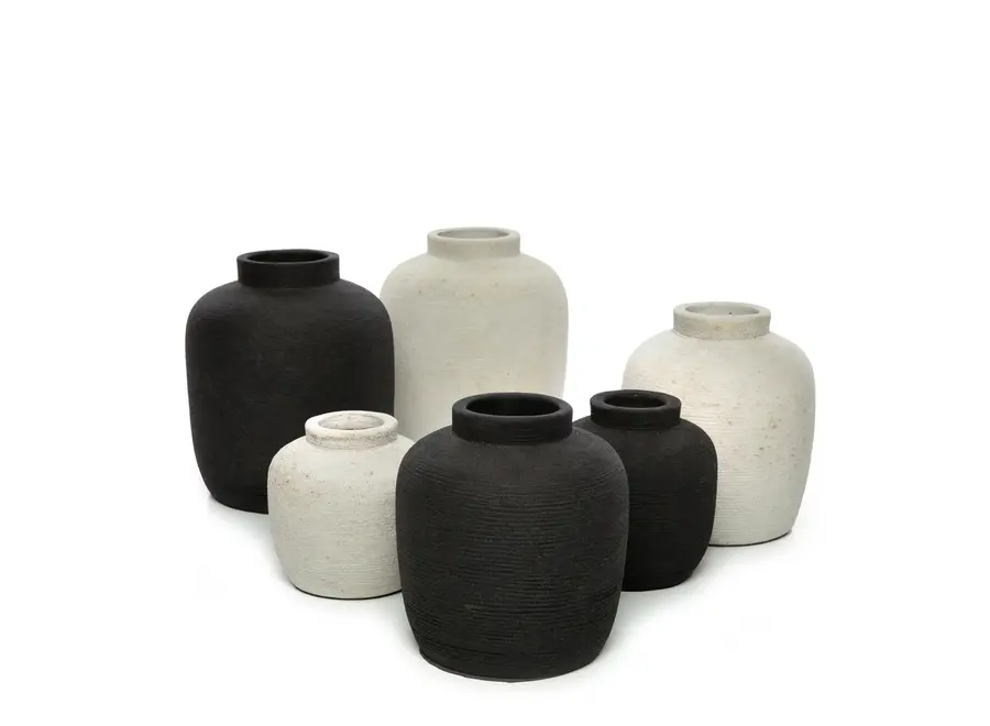 Le Vase Peaky - Noir - M