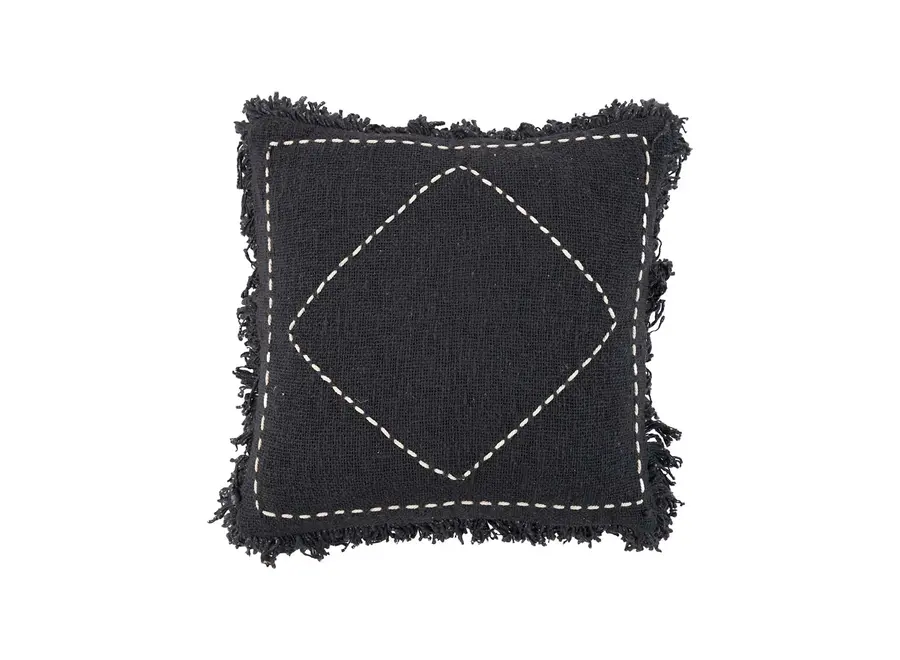 The Kasbah Cushion Cover - Black White