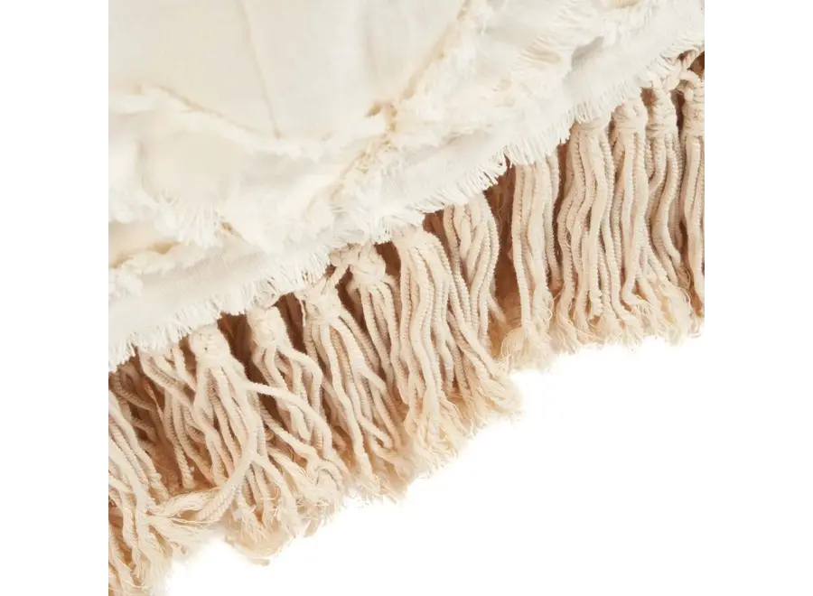 The Berber Bed Throw - Natural