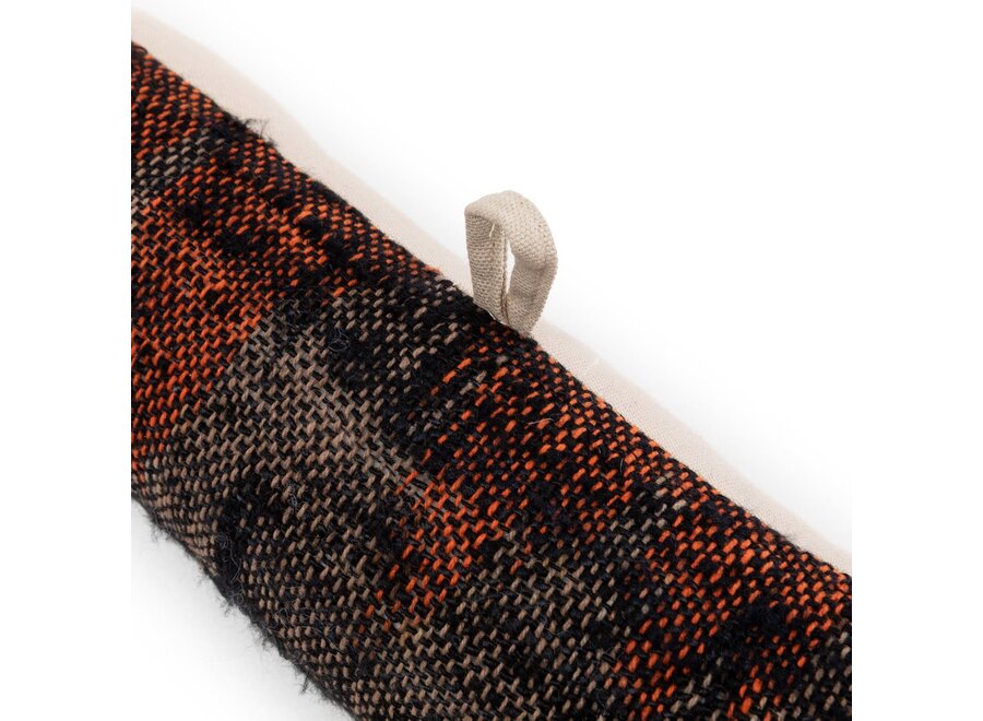 The Oh My Gee Doorstop - Black Orange