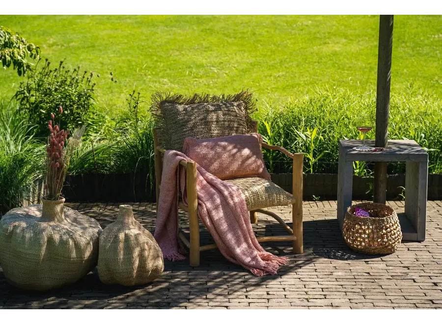 The Oh My Gee Cushion Cover - Salmon Pink - 30x50