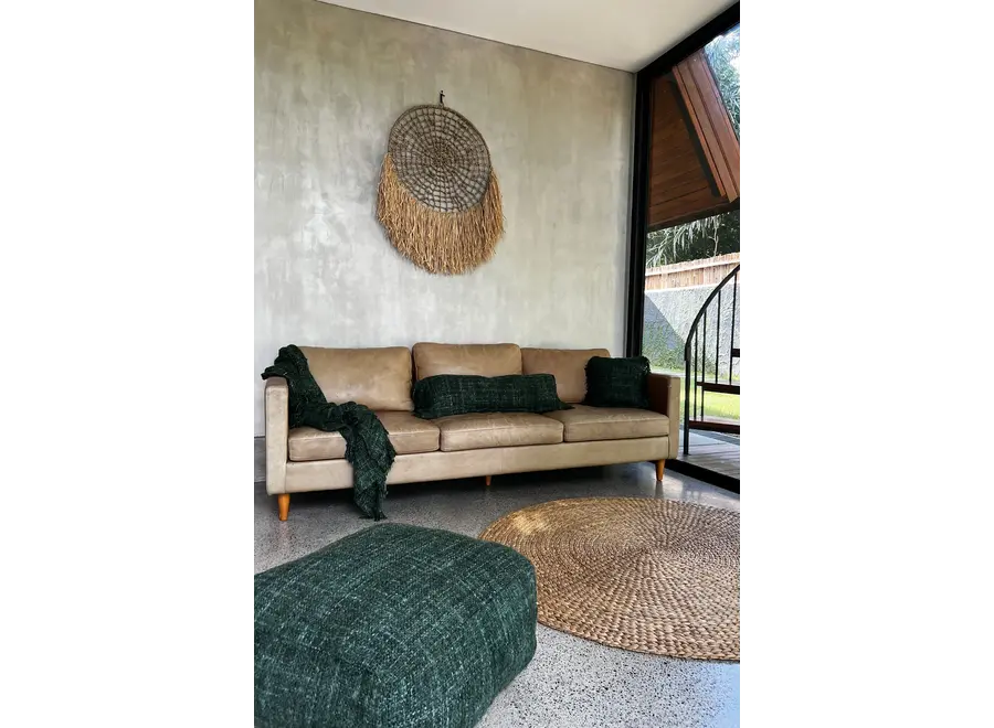 The Oh My Gee Cushion Cover - Forest Green - 35x100