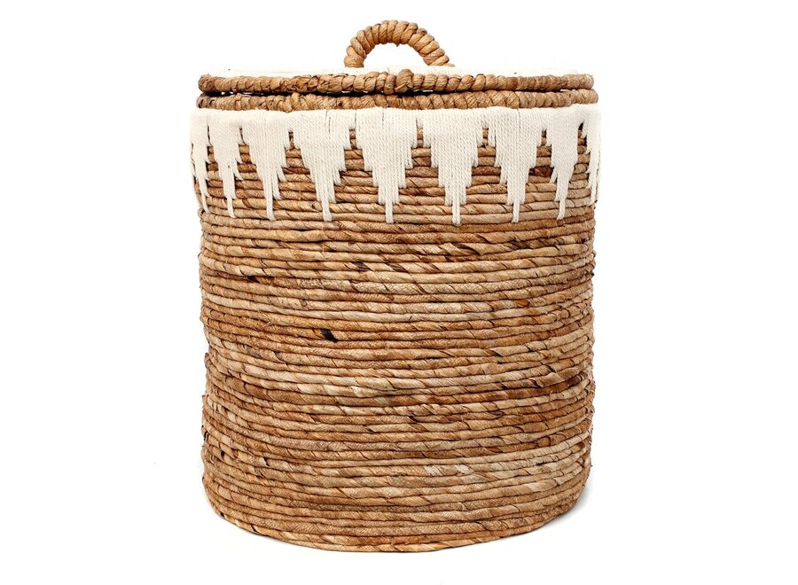 The Banana Stitched Laundry Baskets - L