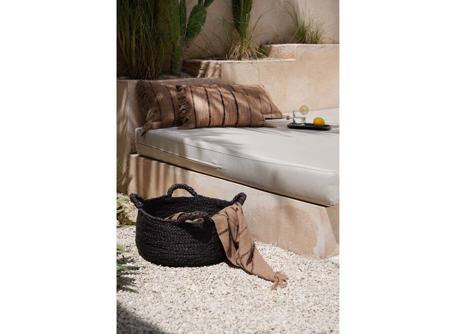 Cesta Les Quatre Mains - Negra - L