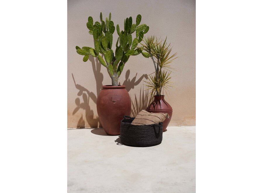 Cesta Les Quatre Mains - Negra - L