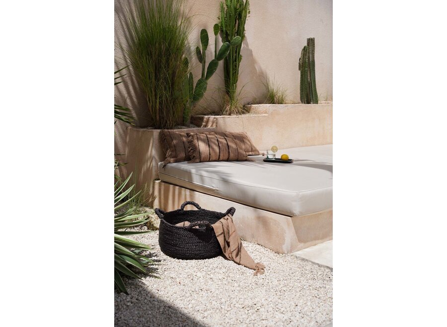 Les Quatre Mains Baskets - Black - L