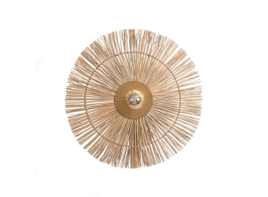 Beausoleil Wandleuchte - Naturgold - M