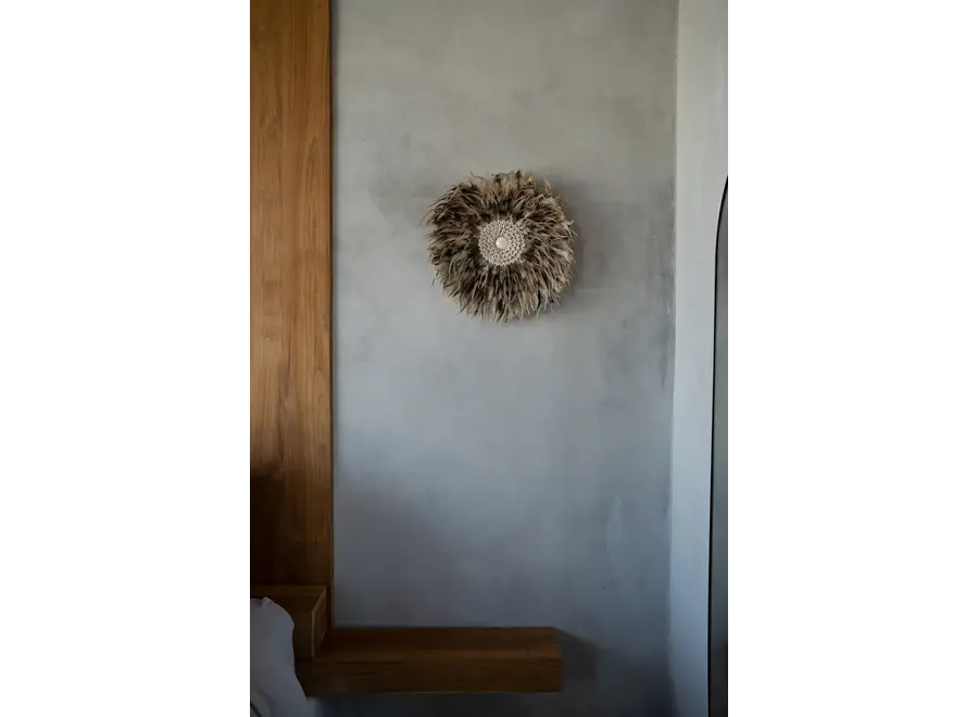 De Coastal Juju Muurdecoratie - Grijs Bruin - M