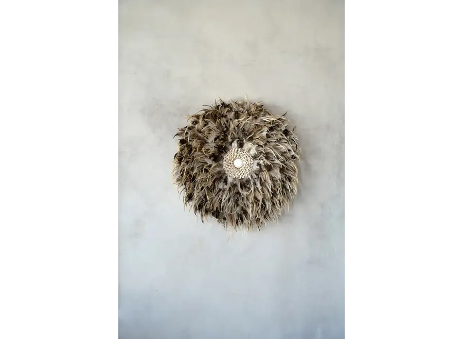 Die Coastal Juju Wanddekoration - Grau Braun - M