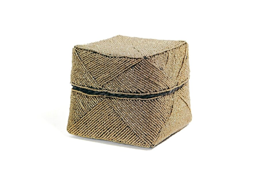 La Cesta Con Cuentas - Oro - L