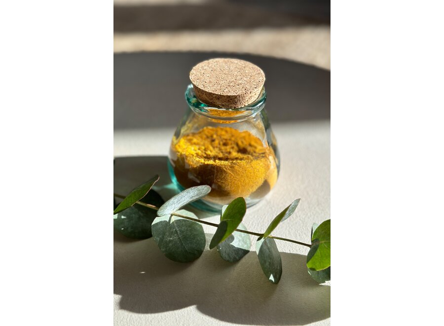 Le Pot En Verre Belly - Bleu - M