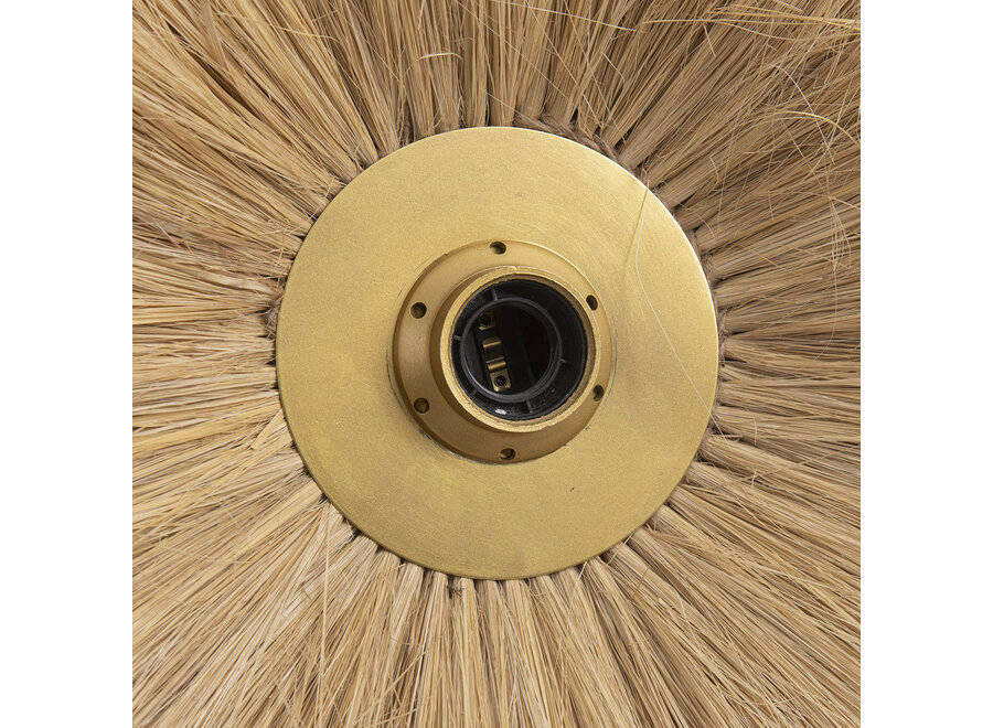 The Double Trouble Wall Lamp - Natural Gold - M