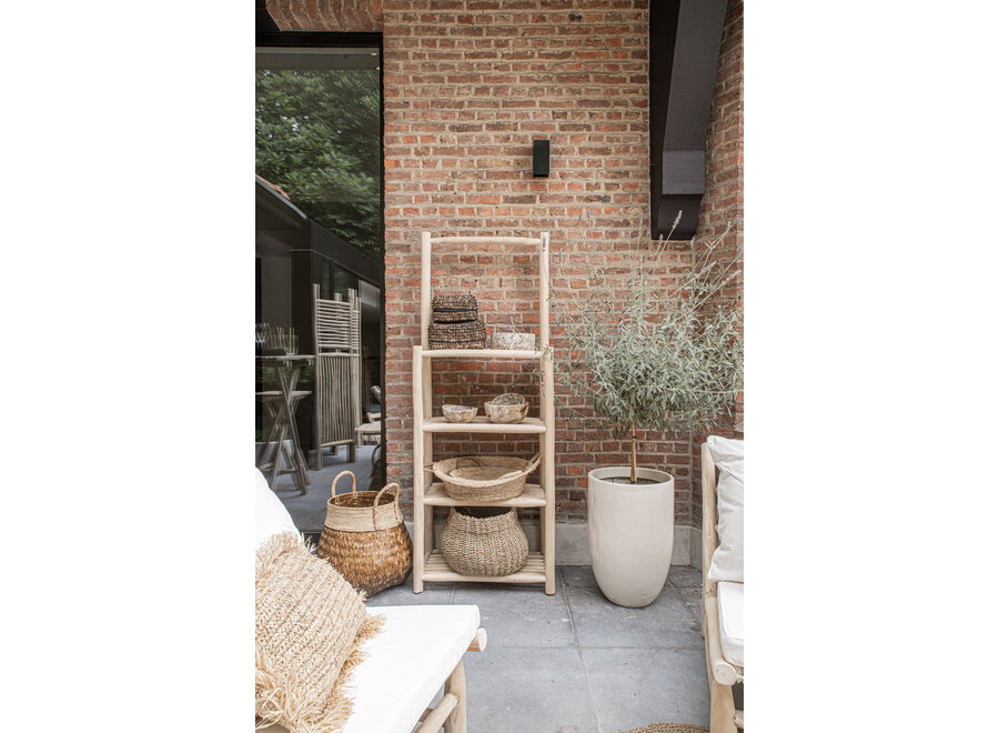 De Raffia Mandtrays - Natuurlijk - S