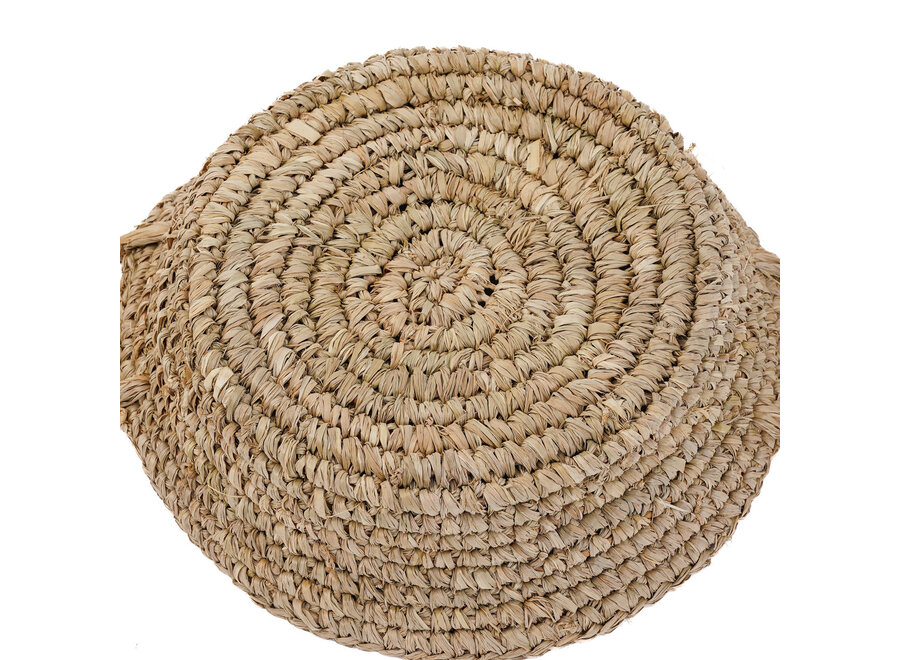 Die Raffia-Korbtabletts - Natur - S