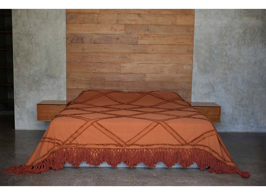 Le Jeté de Lit Berber - Terracotta