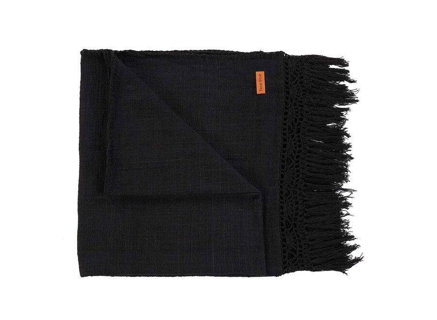 Manta Para Cama Gypsy - Negro