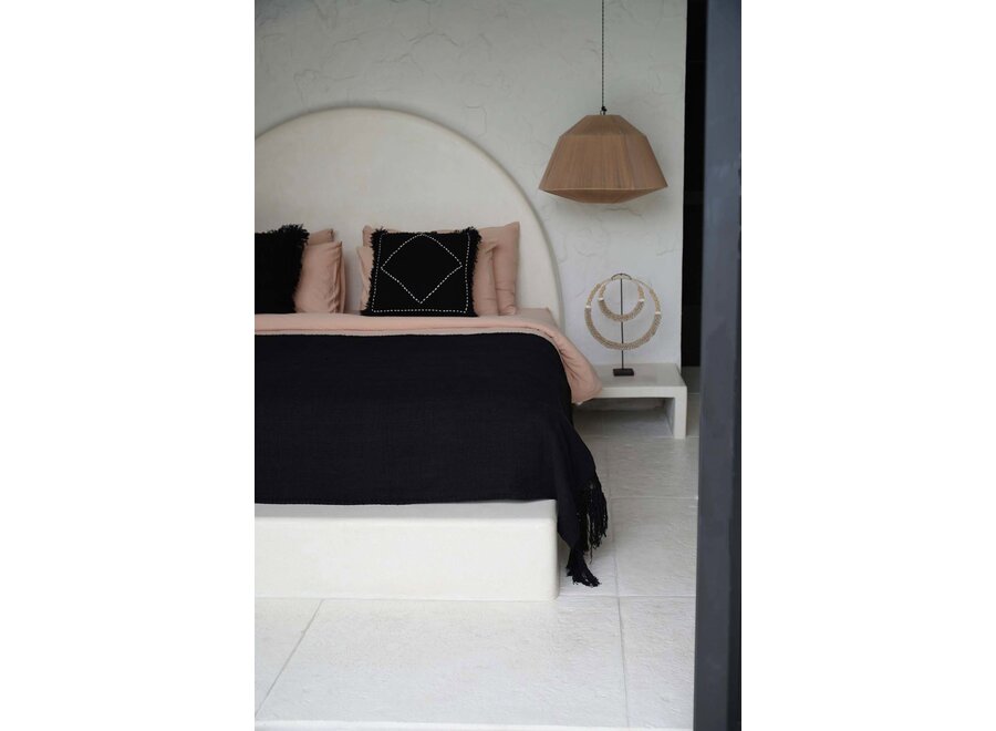 The Gypsy Bed Throw - Black
