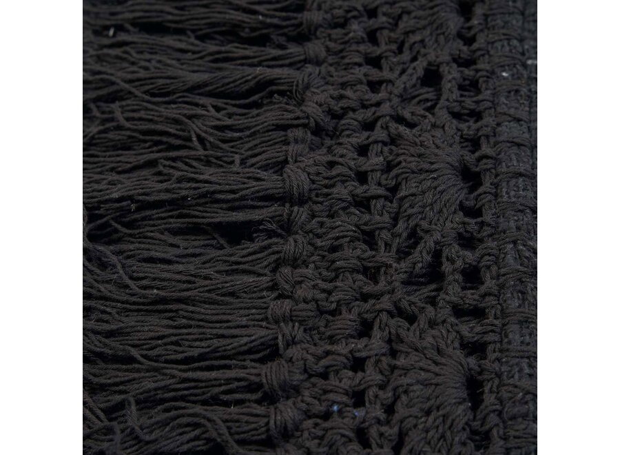 Manta Para Cama Gypsy - Negro