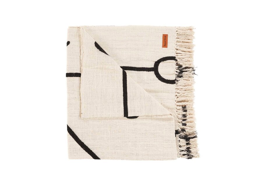 Manta para Cama Evil Eye - Negro