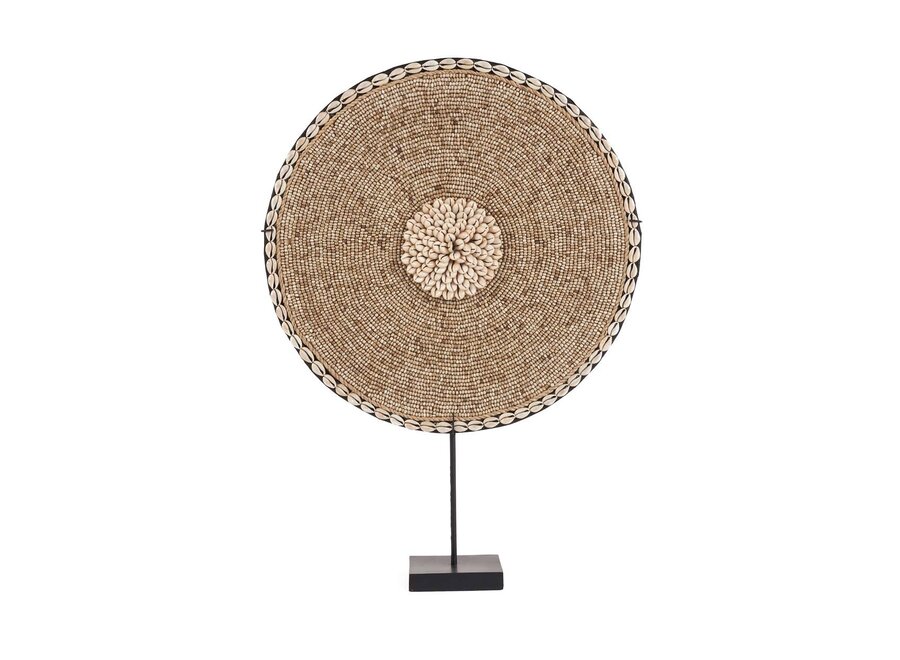 The Shell Guadeloupe on Stand - Natural White