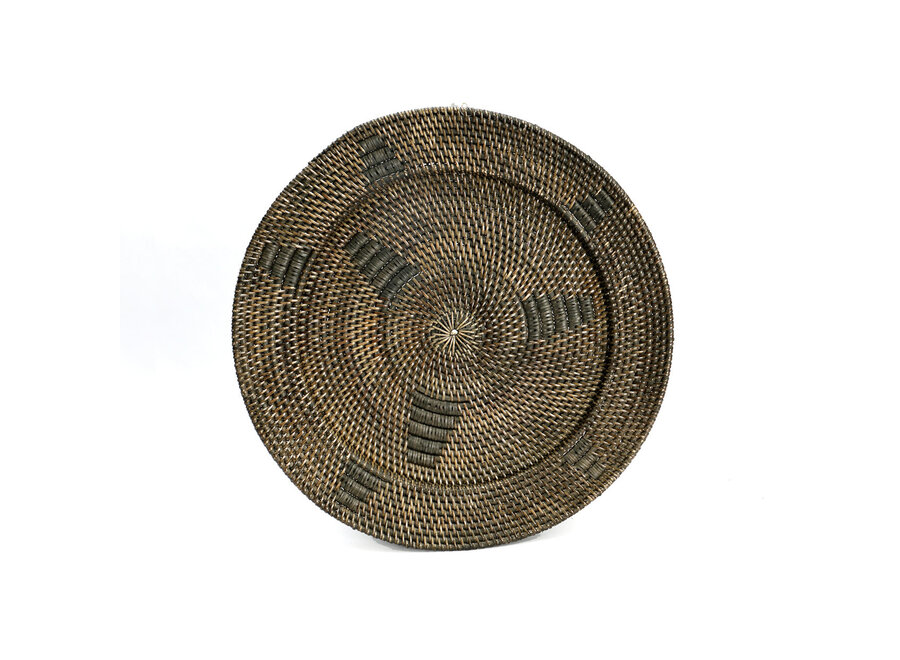 The Jasmine Plate - Brown - M