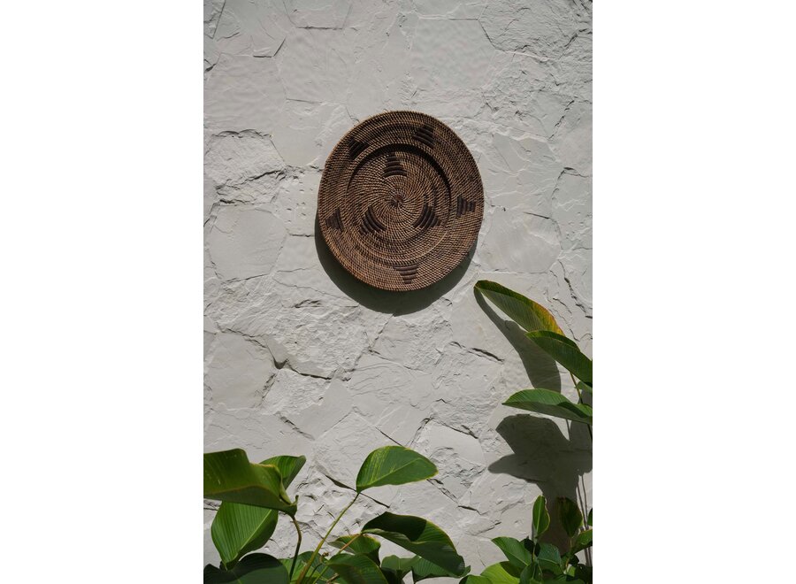 The Jasmine Plate - Brown - M