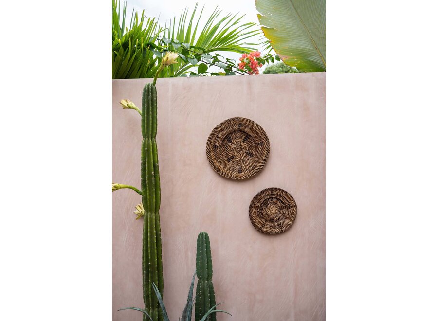 The Jasmine Plate - Brown - M