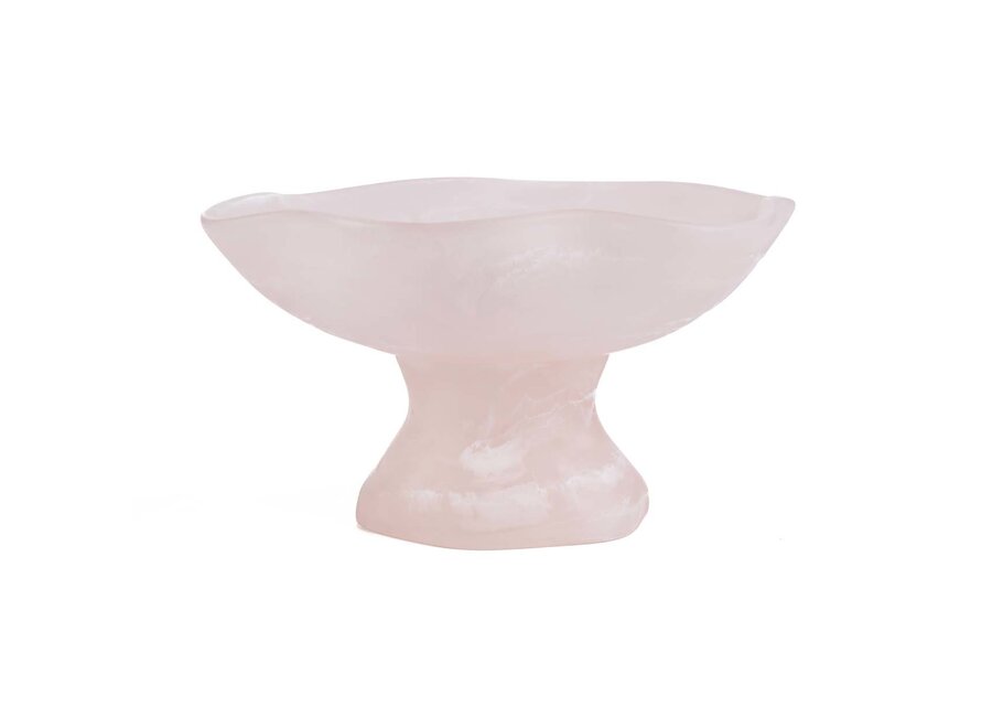 De Resin Organische Fruitstand - Roze Wit