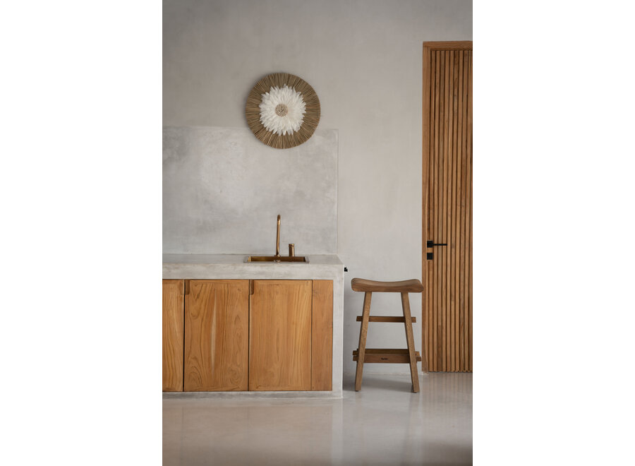 De Alang Feather Juju - Naturel Wit