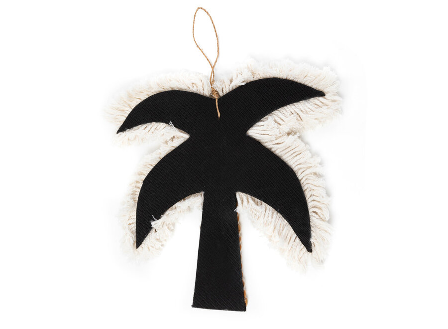 La Palmera De Conchas & Algodón - Blanco Natural