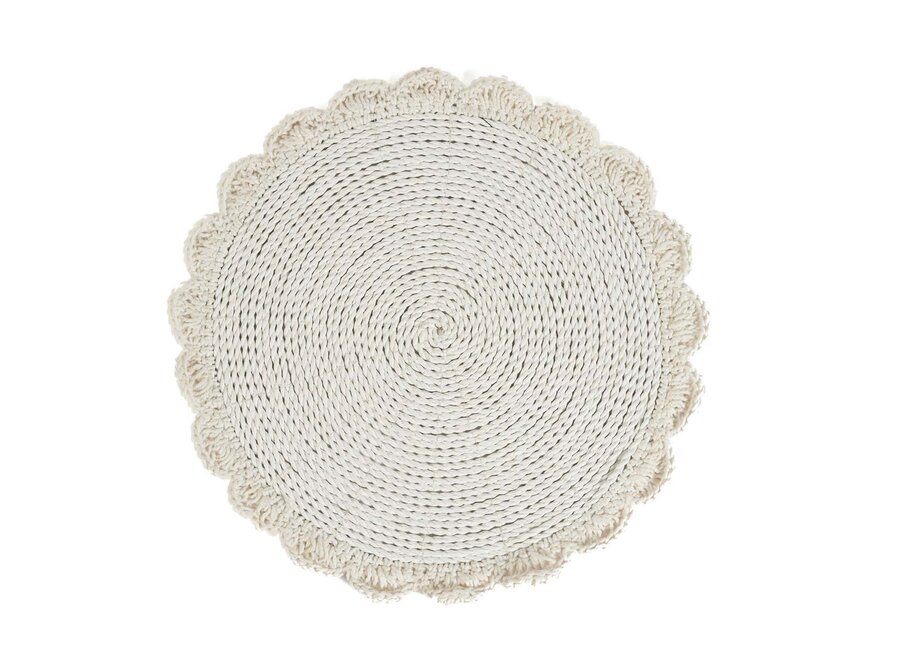 Le Set de Table Macrame Marriage - Naturel