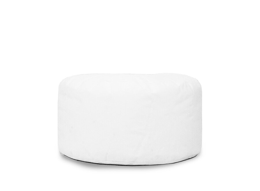 Pouf Intérieur Blanc Rond - Ø60