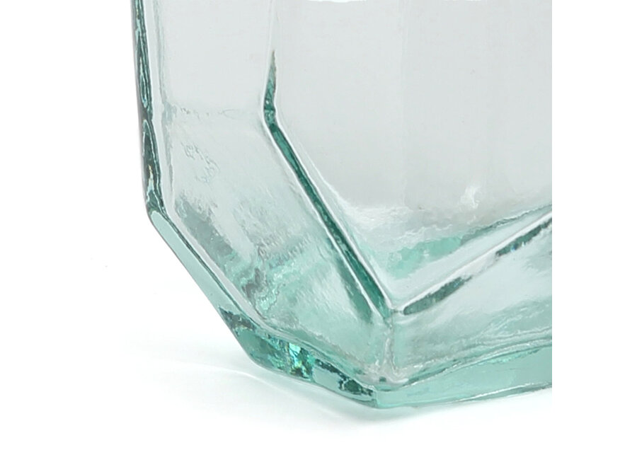 Das Origami Glas - Blau