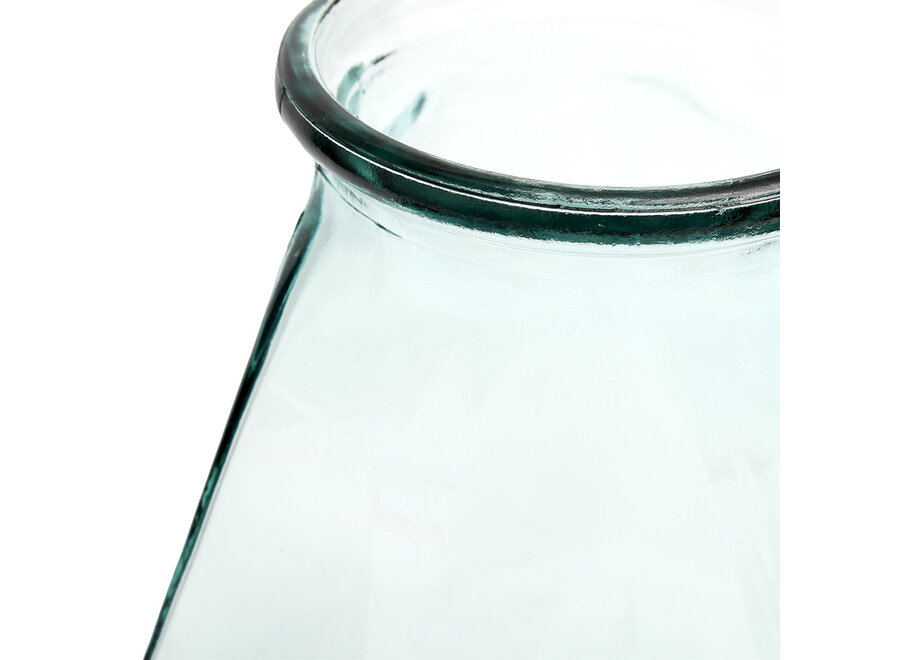 Il Vaso Long Origami - Blu