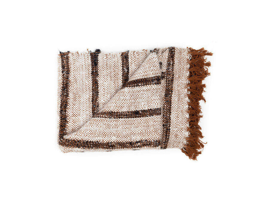 The s'il vous Plaid - Bohemian White