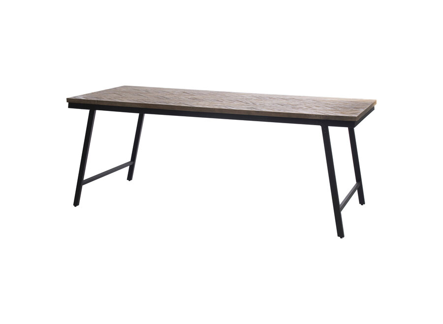 La Console à Chevrons - Naturel